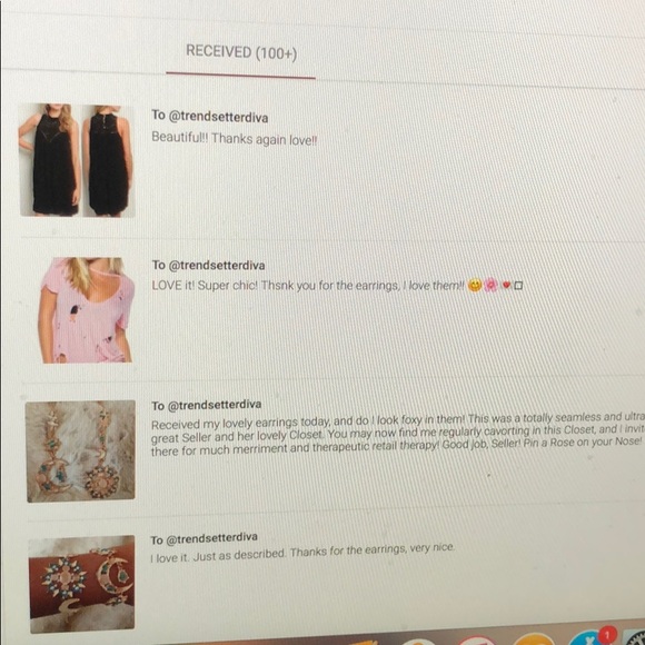 LAST 1! New Sun & Moon earrings - Picture 5 of 5